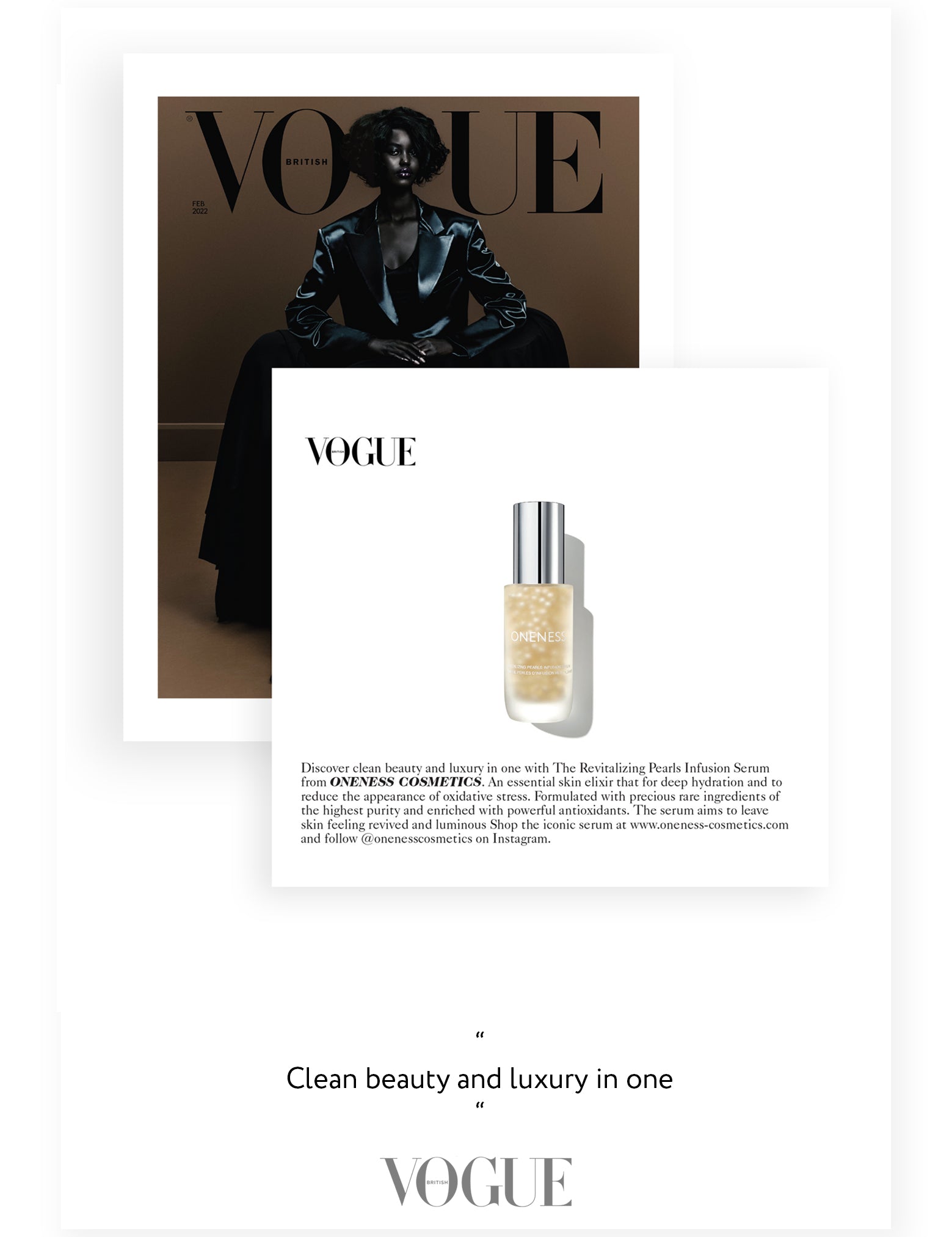 AS FEATURED IN VOGUE