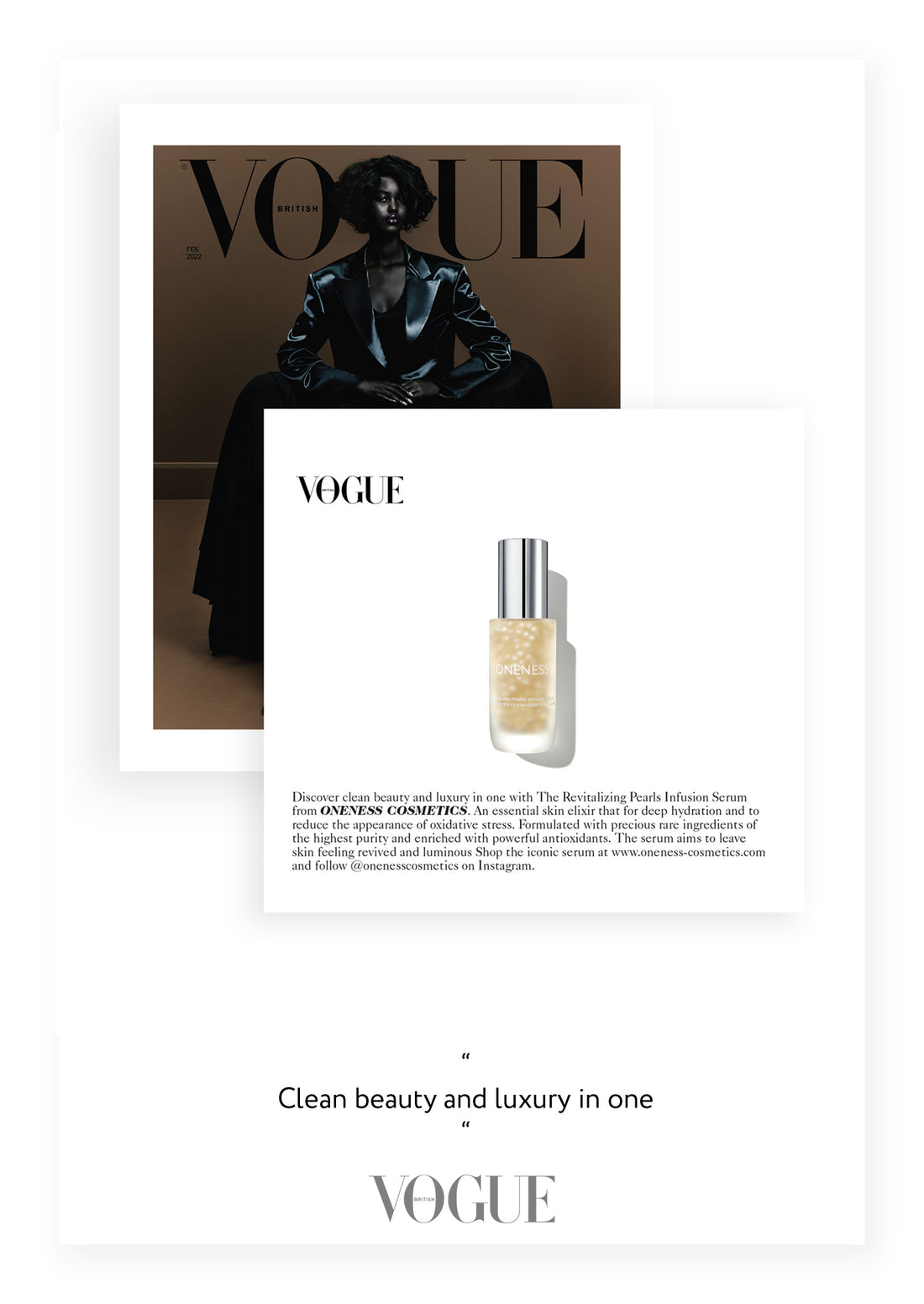 AS FEATURED IN VOGUE